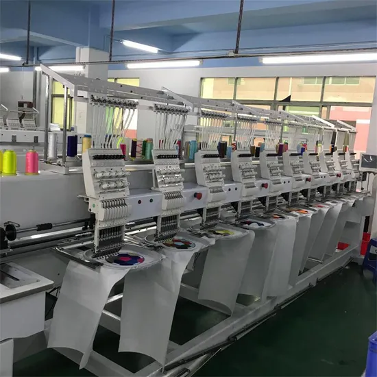 10 Seeing Heads 1200 Spm Automatic 24 Head Sequence Replacement Felt Spacer Round Computerized Embroidery Machines