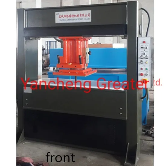 Hydraulic Traveling Head Leather Die Cutting Press Machine