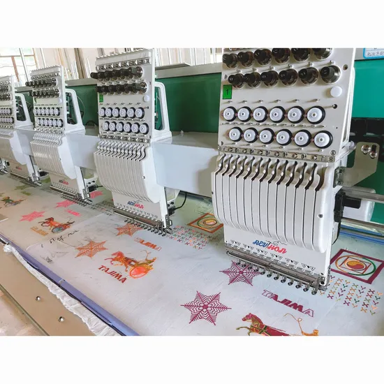 High Quality Professional 12 Head High Speed Computerized Embroidery Machine