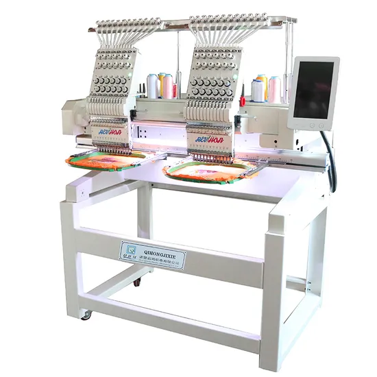 Big Sale 2 Heads Computerized Embroidery Machine Door to Door