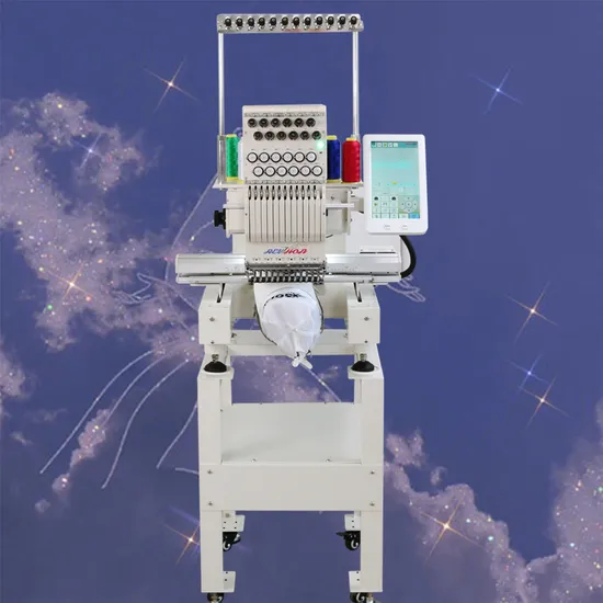 High Quality Single Head Logo Embroidery Machine Price