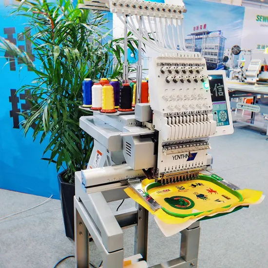 Yonthin Good Quality Cheap Price Computer Single 1 Head Ready-Garment Embroidery Machine Computerized