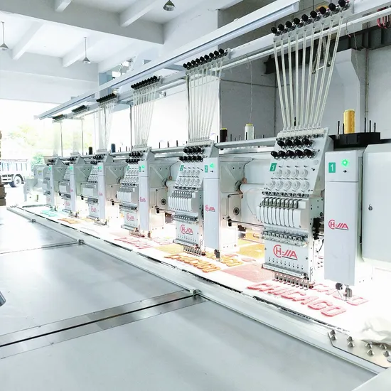 6 Heads Chenille Plus 6 Heads Flat Mixed Embroidery Machine