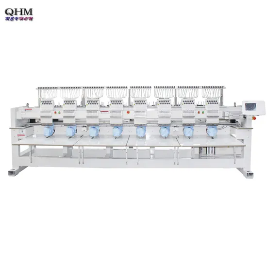 Multi Head Computerized Embroidery Machine Can Add Bead Sequin Device
