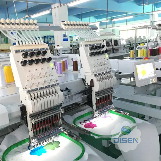 Import Four Heat Needle Bracelet Merridian Single 2 Head Computerized Embroidery Machine Schmetz Inbro