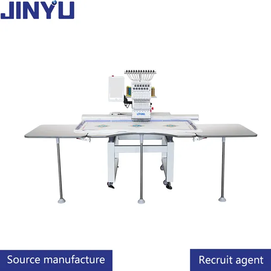Single Head 500*1200 3D Monogram Apparel Factory Price Embroidery Machines Computerized