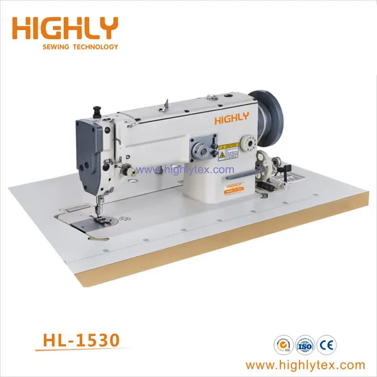 Hl-1530 Large Hook Double Presser Foot Leather Zigzag Sewing Machine