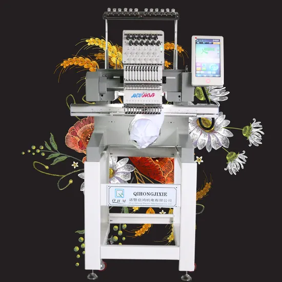 Best Single Head Cap Embroidery Machine Commercial Cap Machine Qh-Xc1201