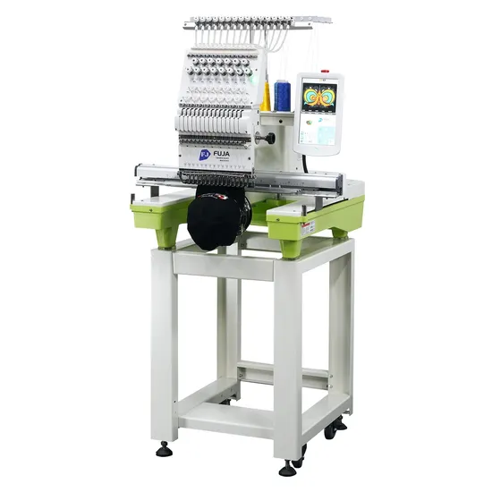 Fuja High Quality Single Head Cap T Shirt Garment Commercial Embroidery Machine