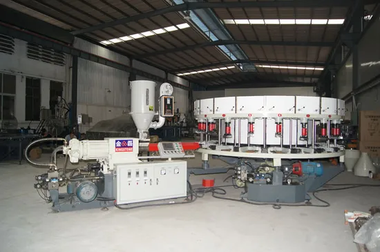 Automatic Single Color PVC DIP Sports Shoes Making Machine