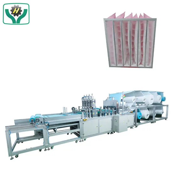 Upgrade Product High Performance Automatic Accept Customization Air Filter Machine