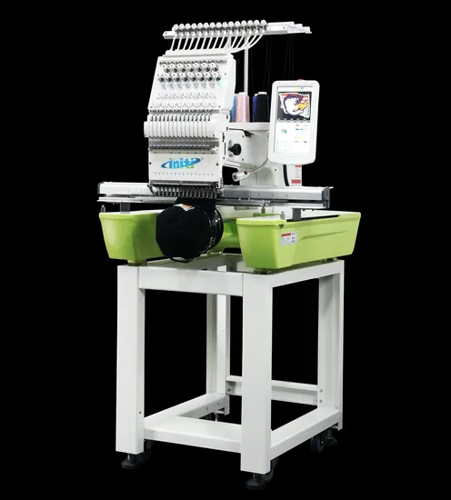 New Single Head 12/15 Needle Embroidery Machine Price