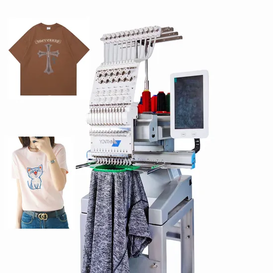 Yonthin New Design High Speed Tc1501 Multi Needles Single Head Cap Embroidery Machine