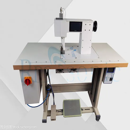 800W Ultrasonic Sewing Machine for Mattress Fabric Lockstitch with Foot Pedal