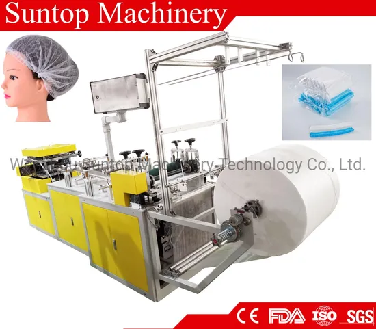 Dustproof Hair Cover Ultrasonic Bouffant Cap Nurse Cap Making Machine