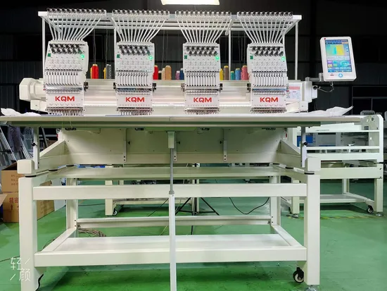 as Good as Tajma Embroidery Machine 4 Head 12 Colors Computerized Embroidery Machine for Cap T-Shirt Flat 3D Logo in China