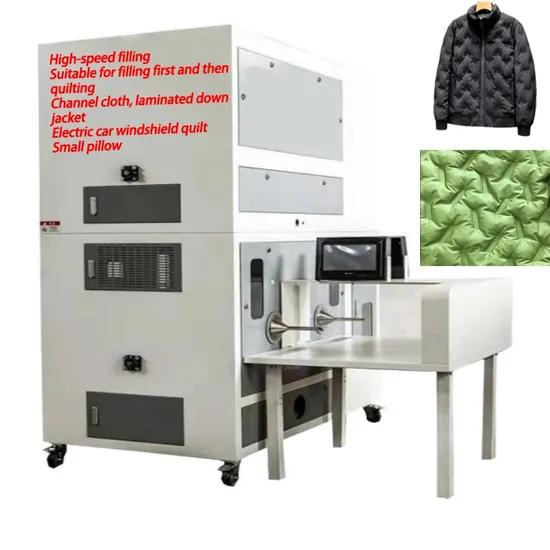 CE China Industrial Fashion Duck Down Jacket Filling Machine