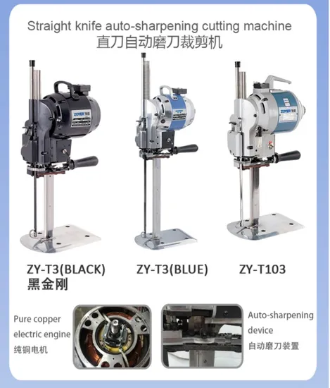Zy-T3 Zoyer Straight Knife Auto-Sharpening Cutting Machine
