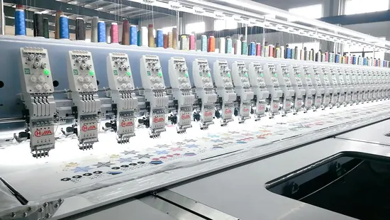 Multi Heads Industrial High Speed Embrooidery Machine 30 Heads