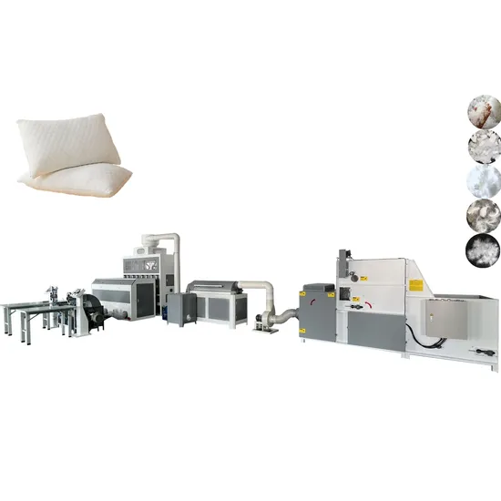 Pillow & Cushion Filling and Fiber Opener Machine CE Mini Production Line