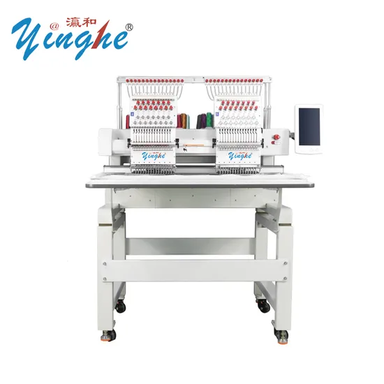 Yh-1502 2 Head 15 Needles Embroidery Machine (Yinghe brand)