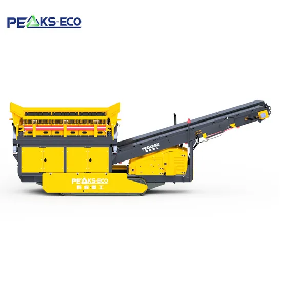 Mobile Muck Screening Machine for Various Applications