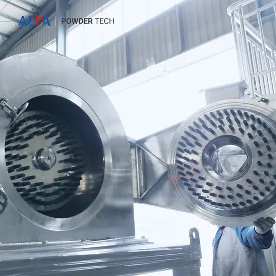 Particle Size D50: 10-45um Powder Impact Pin Mill for Chemical/Medicine/Battery Material