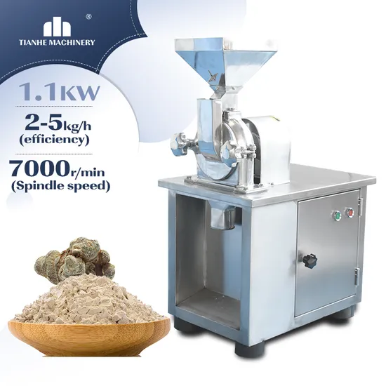 Tianhe Sf-130b Salt Stainless Steel Pulverizer Powder Crusher