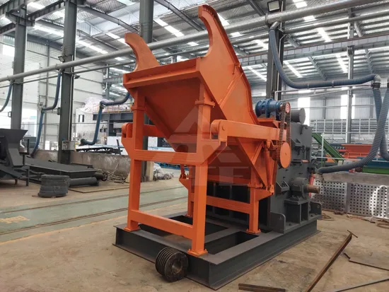 Vertical Metal Crushing Machine Scrap Metal Hammer Mill Crusher Machine for Sale