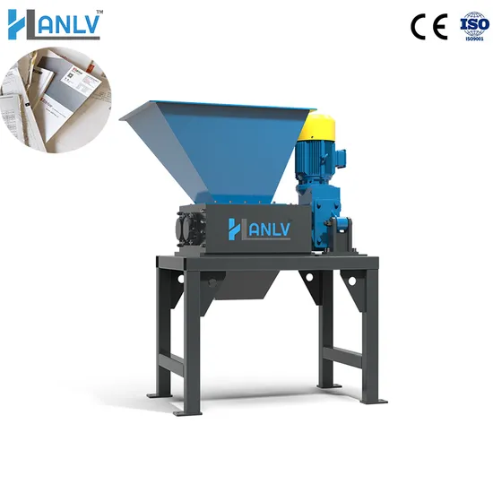 Mini Size Shredder Machine for Waste Paper Cardboard Cartons Plastic Fiber Wood Shredding
