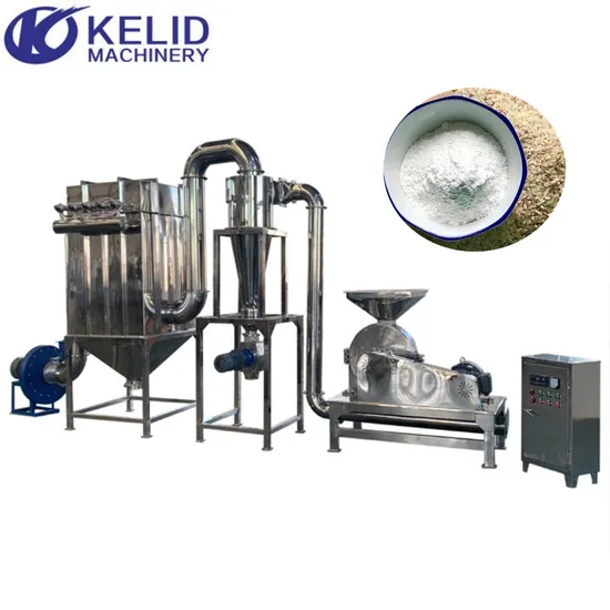 Stainless Steel Food Grain Rice Powder Grinding Mill Machine