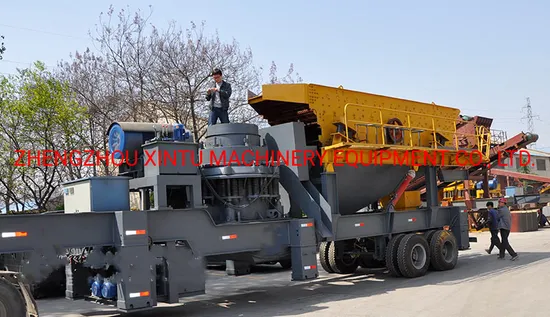 Small Hard Rock Tantalum Mine Ore Mobile Crusher Crushing Plant