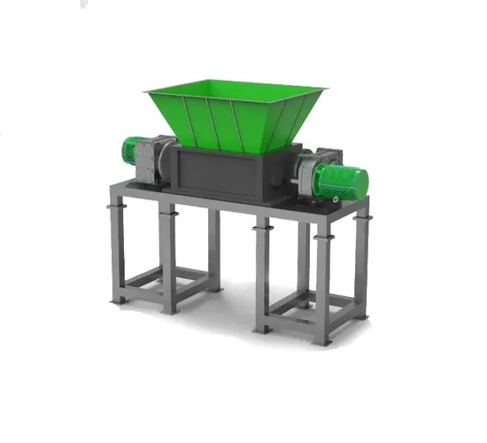 Industrial Double Shaft Shredder for Recycling Copper Iron Rubber Tire Metal Cardboard Plastic Scrap Metal