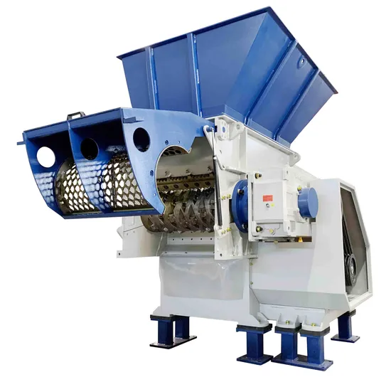 High Quality Industrial Single Shaft Scrap Metal Shredder in China Factory