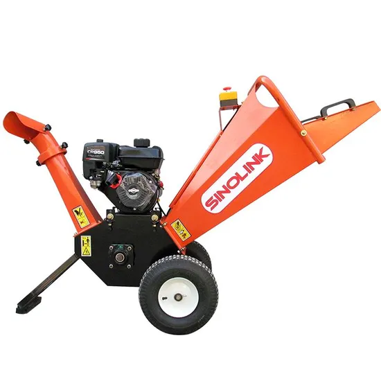 Industrial Diesel Engine Mobile Wood Chipper Shredder for Tree Branch