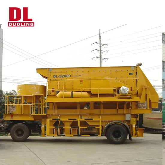 Duoling Mobile Jaw/Cone/Impact/VSI Crushers with Scree in Wheel