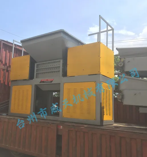 OEM Accepted Plastic Drum & Basket & Solid Waste Crusher Shredder Machine 800 Type