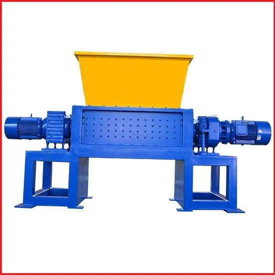 Double Shafts Woven Bags Crushing Machine