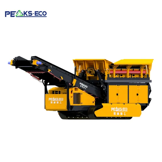Goodeffective Quality Crushing Machine Mobile Muck Crusher
