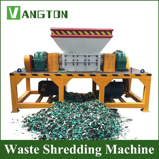 Double Shaft Shredder for Plastic/Rubber/Waste Steel/Tyre/Industrial Wood/Kitchen Waste/Animal Bone