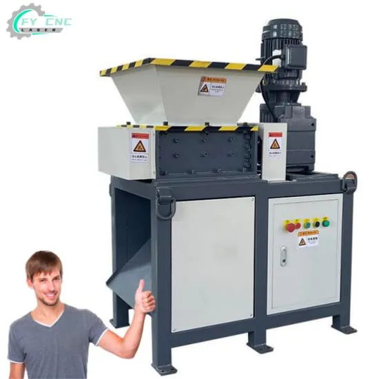 Stable Electric Two-Shaft Shredder Series Mini Waste Scrap Metal Shredding Machine