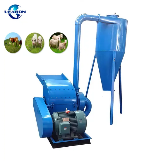 Straw Hammer Mill Crushing Corn Grains Machine Wood Chips Grinder
