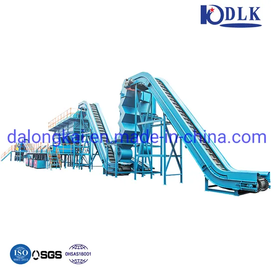 Psx-450kw Empty Cans Hydraulic Shredder Line