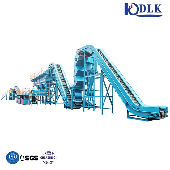 Psx-1500 Recycling Scrap Metal Shredder Line