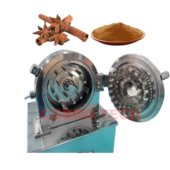 500~800kg/H Turmeric Powder Grinding Mill Machine for Industrial Use
