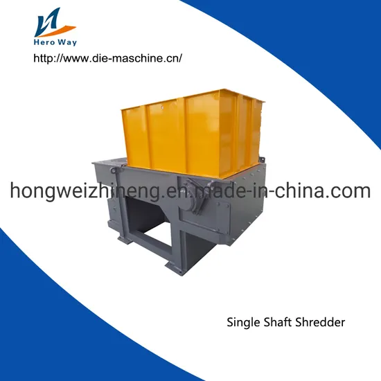 economic Single Shaft Shredder for Recycling
