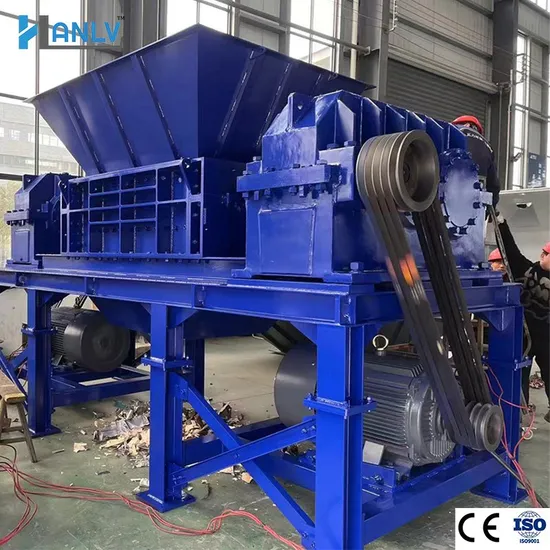 Waste Plastic Bottles Drums Barrel Trash Cans and Scrap Metal Appliance Shredder Machine