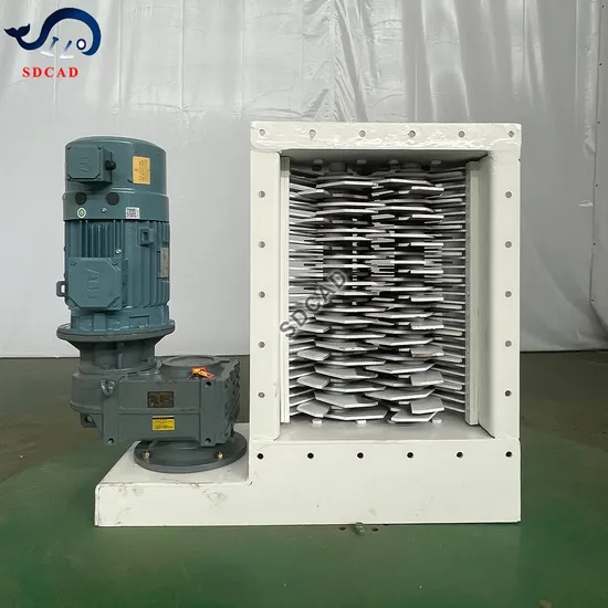 Compact Shipping Dimensions Lump Breaker Equipped with a Fixed Grid to Reduce Clearance