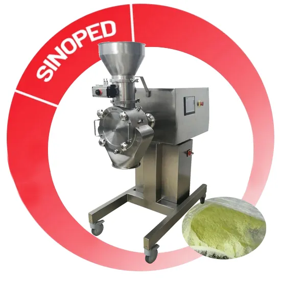 Factory Price Movable Hammer Mill Machine Pharma Standard for Materials Crushing with Touch Screen