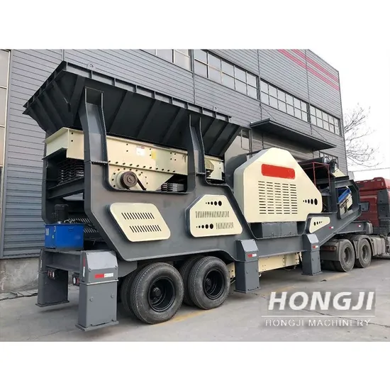Granite Rock Mobile Stone Crusher Machine Portable Concrete Mobile Jaw Crusher